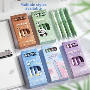 MONLEYTA | Blue Crystal Neutral Pen For Students Ergonomic Hot Sensation Erasable Black Water Pen Practice Writing Pen For Third Grade