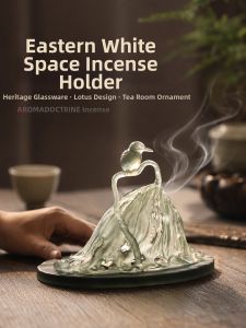 Intangible Cultural Heritage Handmade Glass Incense Burner