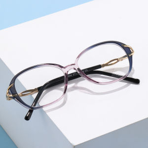 JN IMPRESSION TR90 Fashion Anti-Blue Light Reading Glasses Cross-border Diamond Korean Version High-end Elderly Ultra-light Reading Glasses for Women 0 Degrees-Plus400