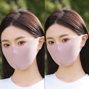 MiiOW | หน้ากากกันแดดผ้าไหมน้ำแข็ง MiiOW Cat Face Shield กันแดดฤดูร้อน ระบายอากาศได้ดี ป้องกันรังสียูวี หน้ากากกันแดดสุดเท่