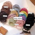 Ikat rambut korea 100pcs / kunciran rambut korea / kunciran rambut murah. 