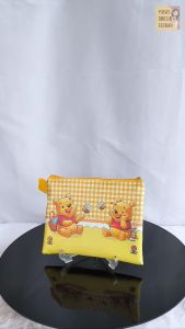 Baby Pooh Dompet Mini Wallet Panjang Case Pouch Sling Bag Tas Selempang Mouse Pad Cover Passport