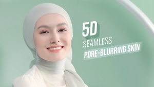 Wardah Colorfit 5D Blur Cloud Cushion Matte Finish Tahan Lama Hingga 18 Jam dengan SPF 50 PA+ Nano-Hyaluron dan CICA | Menyamarkan Pori dan Tekstur Wajah | Menyatu Dengan Warna Kulit Seharian | Non-Comedogenic  dan Non-Acnegenic - High Coverage