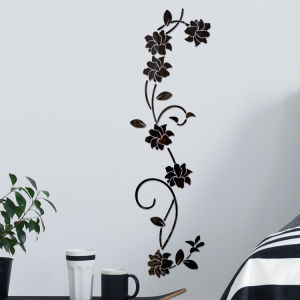 Fashionable Simple Mirror Effect Wall Decal