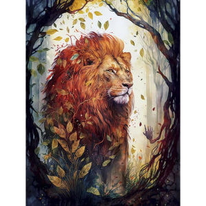Kayou | Animals Painting By Number for Adults Pictures Drawing on Canvas Paint Kits Coloring By Number Home Decoration Unframed