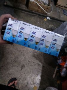 Lampu Led legaci 5 watt 1 pak isi 10 pcs neon bohlam