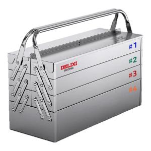 DELIXI Electric | Hộp Đựng Dụng Cụ Bằng Thép Không Gỉ