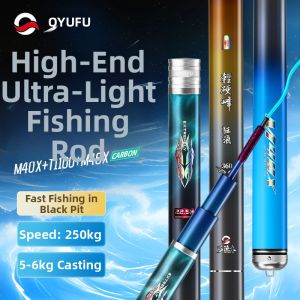 QYUFU | Ultralight Hard for Flicking Competitive High Carbon Fishing Rod