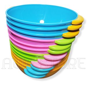 PROMO 6 PCS MANGKUK PLASTIK CANTIK UNIK TEBAL MODEL TERBARU / MANGKUK MIE/BAKSO