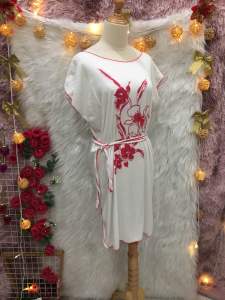 Đầm Ngủ Cánh Dơi Kèm Đay Rời 2 hand- Hiệu Hawalian Flavor- Size S(Đ48)