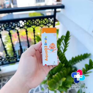 AQUAD3 DROPS (Hàng nhập khẩu) - Bổ sung vitamin D3 cho bé từ 0 tháng tuổi.