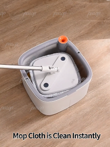 Top Seller TURBO CENTRIFUGAL SPIN MOP AND BUCKET SET | 2 in 1 Filter System Separates Dirt from Fresh Water | Home Spin Mop | Home Office Spin Mop Dehydrate for Cleaning Floor Brooms Utensils | Suitable for Wooden Floors Tile Floors Marble and Windows.