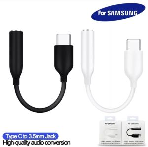Type C to 3.5mm Jack Dongle Audio Adapter Earphone Headphone Usbc Audio Cable Converter with DAC for Samsung Galaxy S20 Ultra 5G S20+ S21 Note 20 10 A90 Xiaomi Huawei etc