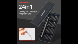 Taffware Obeng Set Premium Precision Screwdriver Magnetic Bits 24in1
