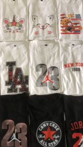 Baju Kaos Anak Perempuan Atasan Cewek Lengan Pendek Umur 2-14 Tahun Baju Distro Motif Keren Unik