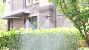 DIY ชุดพ่นหมอก 50 หัว/40 เมตร รดน้ำต้นไม้พ่นหมอก รดน้ำต้นไม้ ระบบครบชุด ชุดรดน้ำต้นไม้อัตโนมัติ 30 เมตร 50 หัว