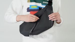 Bange Future Sling Bag Shoulder Crossbody Premium Chest Pouch Men Multi Water-Resistant Beg Sandang Silang Lelaki 胸包单肩包