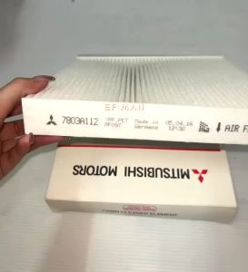 MITSUBISHI CABIN AIR COND FILTER 7803A112 TRITON VGT MIVEC 2016 AXS 4B11 PAJERO CARBON FIBER FILTER