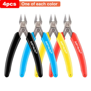 Universal Stainless Steel Pliers DIY Electronic Diagonal Side Cutting Nippers Wire Cable Cutter 3D Printer Parts Hand Tools