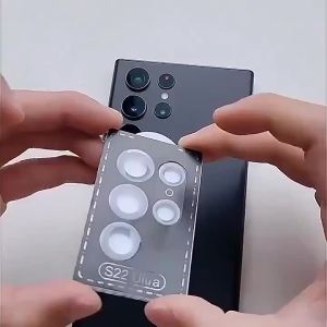 NNBILI 1 Bộ Bảo Vệ Ống Kính Máy Ảnh Cho Samsung Galaxy S26 S25 S24 S23 Ultra Cá Nhân Kim Loại Dễ Dàng Lắp Đặt Phụ Kiện Điện Thoại Di Động