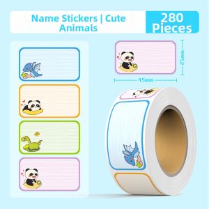 Waterproof Self-adhesive Name Labels Cute