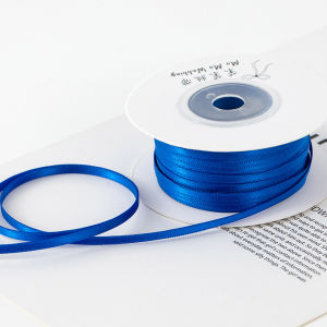 Double-Sided Polyester Satin Ribbon 3mm Quality Packaging DIY Baking Wedding Gift Box Floral Art Gift Wrapping Ribbon