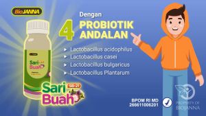 SB21 BIOJANNA PLUS PROBIOTIK (100ml)