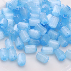 About60Pcs Cats Eye Jujube Bead Glass Seed Bead Multi Color Classification Used for DIY Jewelry Bracelets Necklaces Earrings