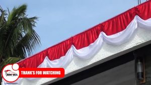 Bendera Background Karet (10 Gelombang) 9 METER