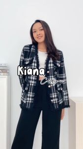 ELYCLOTH | KIANA CARDIGAN | CARDIGAN RAJUT WANITA PREMIUM FURY KNIT