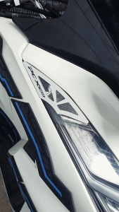 Cover Sein Honda PCX 160 Akrilik Varian Gold/Silver Modif Keren Motorcycle - Tampilan Baru