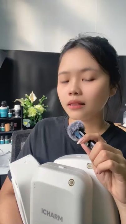 Máy xông tinh dầu, khuếch tán tạo mùi thơm iCHARM, khử mùi hôi trong phòng, spa, cửa hàng