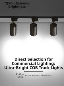YJXG | High Intensity Commercial Track COB Spotlight