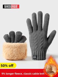 SHOUYUE | Warm Windproof Cold-Resistant Knitted Gloves