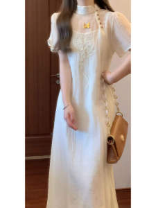 CHANGTONG | Traditional Chinese Style Summer Dress Unique Elegant Design