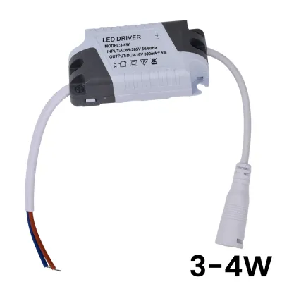 diymore | AC-DC LED Driver Power Supply 3-4W 4-7W 8-12W 12-18W 18-24W 24-36W Power Supply Tube Lamp Panel Lamp Lighting Transformer