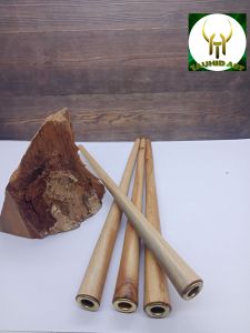 once pipa sedotan kayu Cendana wangi model lancip 20cm A106