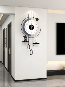 ✨【PRE-ORDER】INS Art Deco Wall Clock  Series | Premium Silent Home Decor | 【预售】艺术风家居挂钟
