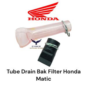 Tube Drain Assy Selang pembuangan Bak Filter Udara Set Honda Vario 125 /150 /160 PCX ADV 150 /160 Beat Scoop Spacy Genio ALL HONDA MATIC ORISINIL PART