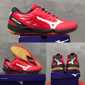 sepatu badminton Mizuno pria sepatu bulutangkis pria sepatu wave claw pria