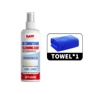 100ML Plastic Refresher Cleaner Stain Remover for Air Conditioner Parts Easy Application DIY Solution for Hvac Maintenance