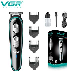 Affected Original VGR V-055 V055 USB Hair Clippers Rechargeable Cordless Home Hair Cutting Kit Mesen Potong Rambut