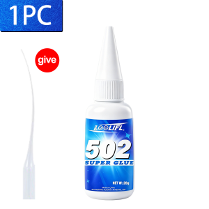 LOOLIFL | LOOLIFL 502 Super Glue Instant Adhesive Quick Dry Curing Extra Strong For Metal Plastic Wood Glass DIY Ceramic Home Repair Tools