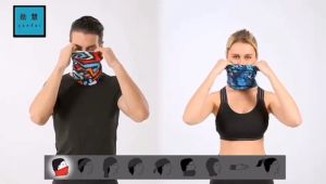 Bandana Scarf Face Mask 3D Face Mask Fashion Scarf Bandana Anti UV Camouflage Topeng Muka Fishing Sun Protection Mask