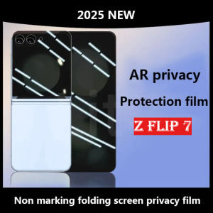 Soft Privacy Film Protector for Samsung Galaxy Z Flip 7 SE 6 5 Screen Anti Spy Peeping Internal Film+Front Hydrogel Film 1-3 Pcs