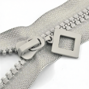 Single and Double Opening Resin Zipper for Coats