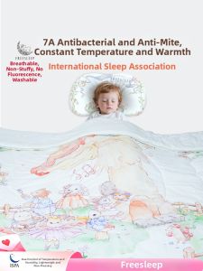 FREESLEEP | Hypoallergenic All-Season Cotton Infant Duvet