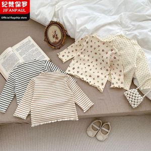 Elegant Long Sleeve T-Shirt Autumn Girls Top