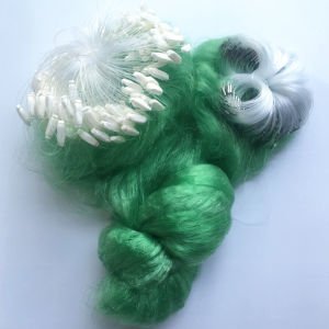 HuaYu Three-Layer Fishing Net Green Silk Soft Silk Sticky Net Fishing Net for Outdoor Camping Travel Gear Fishing Equipment