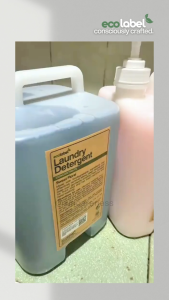 Eco-friendly Liquid Laundry Detergent 100% Biodegradable Sustainable Natural ECOFRIENDLY GALLON STACKABLE CONTAINER